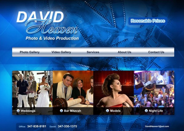 Photo Studio Website (Queens) 