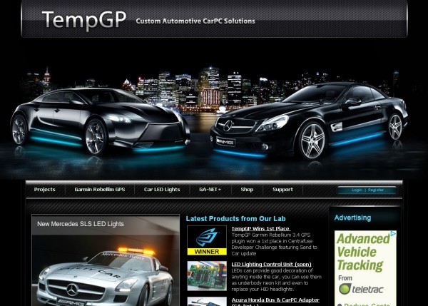 Custom Luxury Cars Website Design