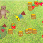 iPhone Children Walking Game