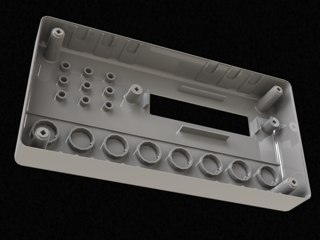 Electronics PCB Casing - Rapid Prototyping 3D CAD Model for Mold Injection